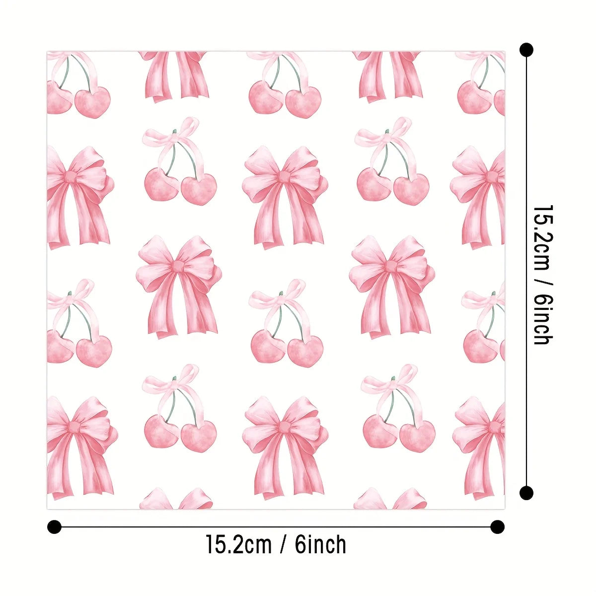 Papiers Scrapbooking Nœuds & Papillons – Inspiration K-pop| 12 Feuilles