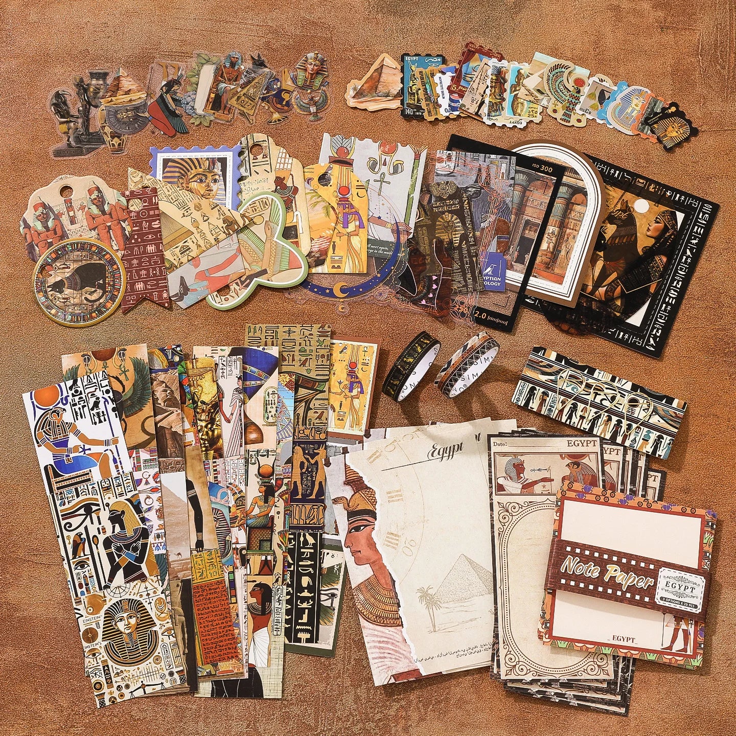 Kit Scrapbooking Égypte Vintage