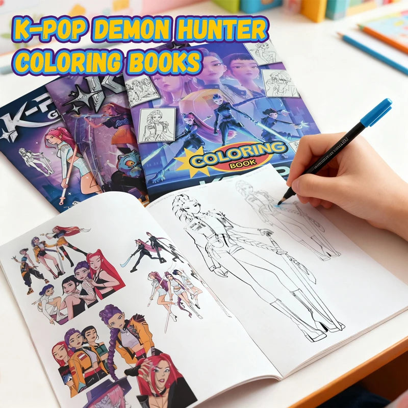 Livre de Coloriage Inspiration K-Pop