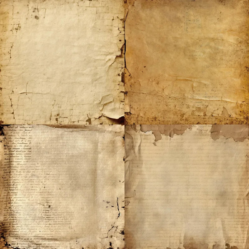 Papiers Scrapbooking Vintage – 24 feuilles