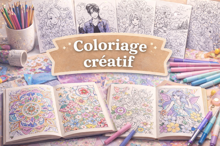Coloriage créatif