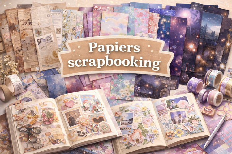 Papiers scrapbooking