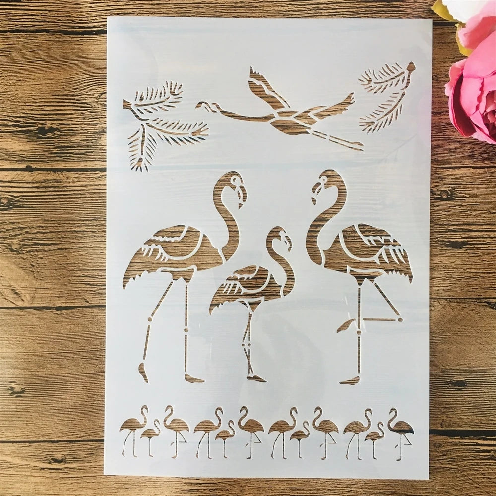 Pochoir Texture Herbe Fine – Superposition DIY | Format A4