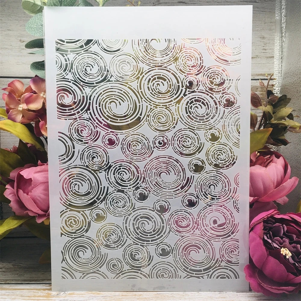 Pochoir Branches & Feuilles d’Érable | Format A4