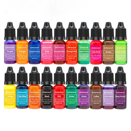 Colorant Liquide pour Bougies, Savons & Résine