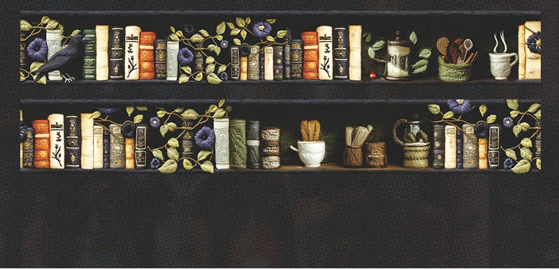 Washi Tape Bibliothèque Magique