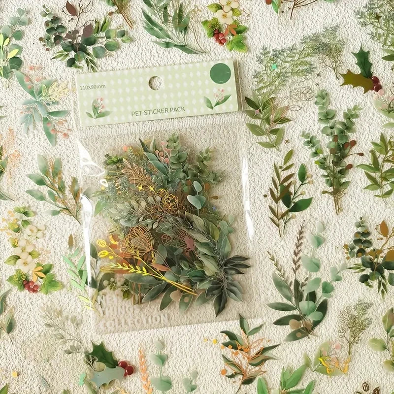 Stickers Vintage Fleurs & Plantes