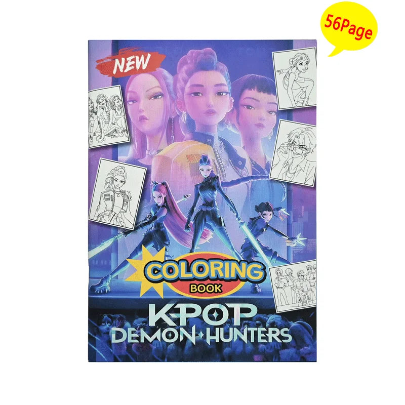 Livre de Coloriage  Inspiration K-Pop