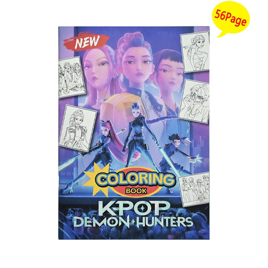 Livre de Coloriage  Inspiration K-Pop