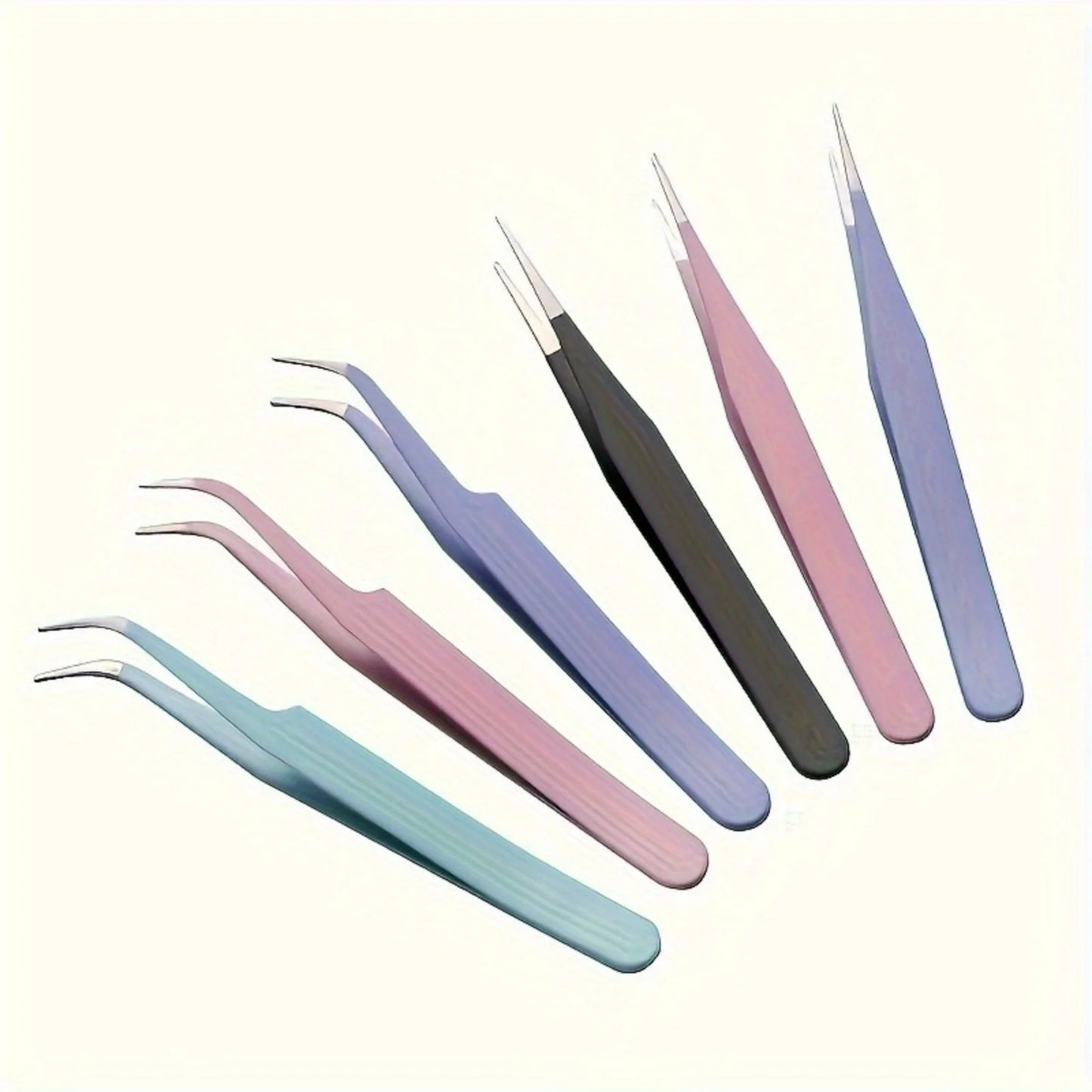 Pinces de Précision en Acier Inoxydable – Scrapbooking | 2 Pièces