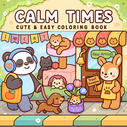 Livre de Coloriage Cosy - Calm Times