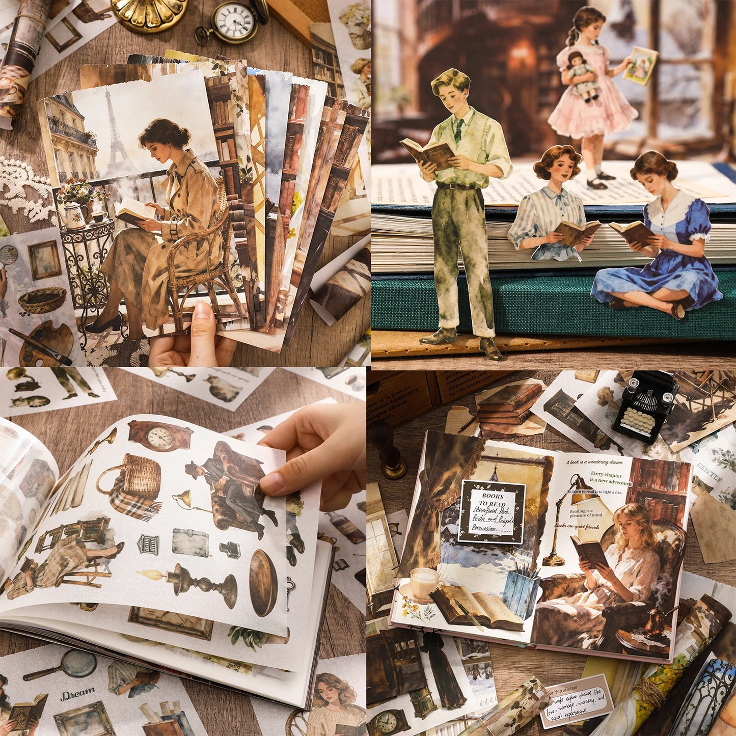 Livre de Stickers Inspiration Lecture