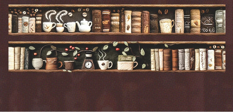 Washi Tape Bibliothèque Magique