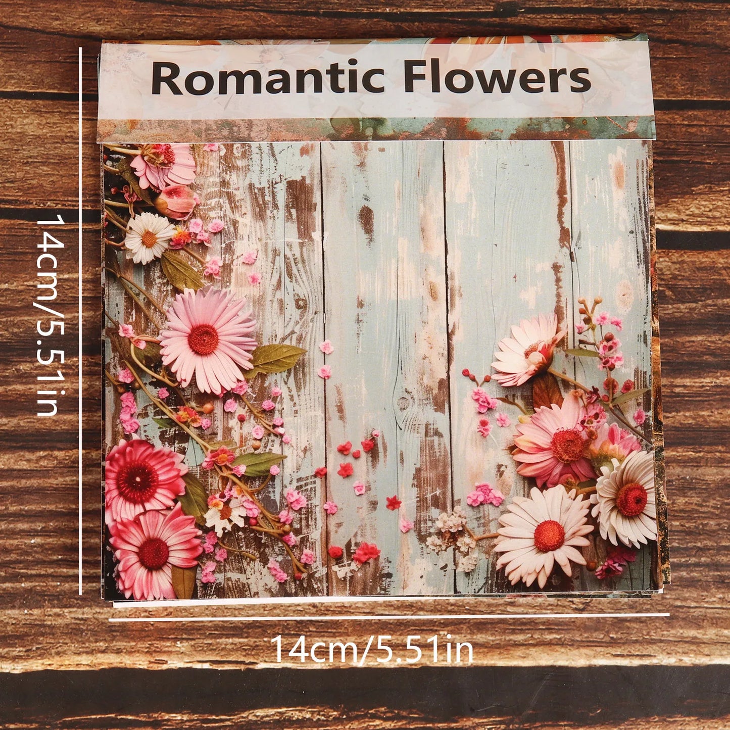 Stickers de Fond Scrapbooking Fleurs