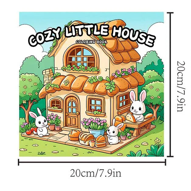 Livre de Coloriage Cosy - Cozy Little House