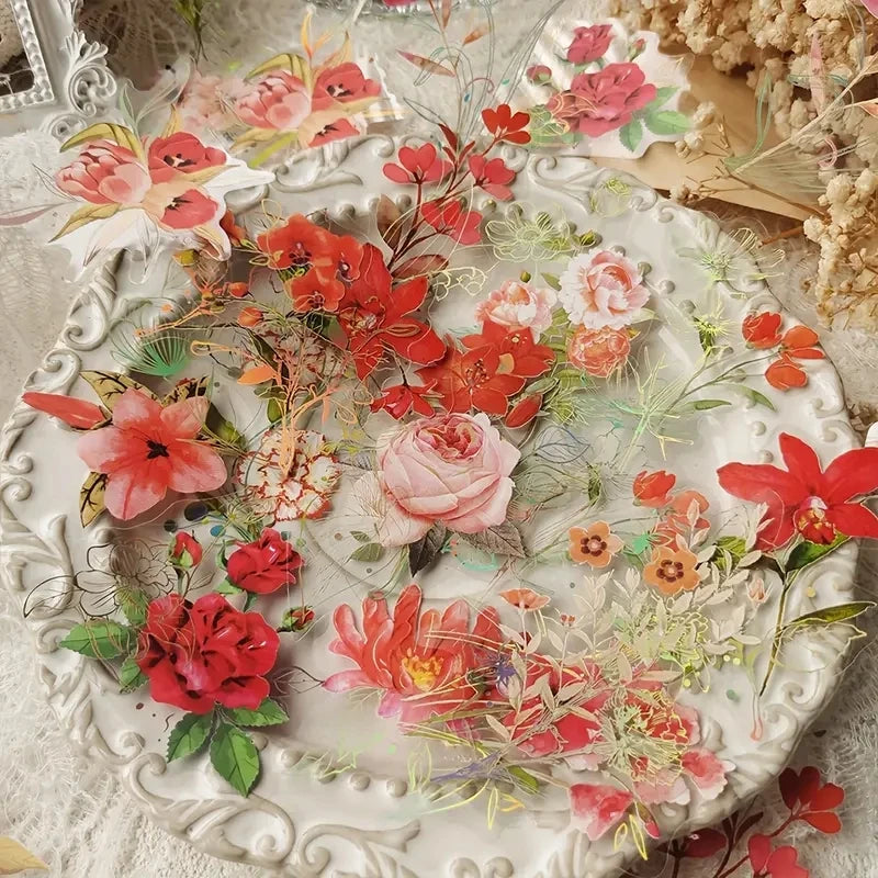 Stickers Vintage Fleurs & Plantes