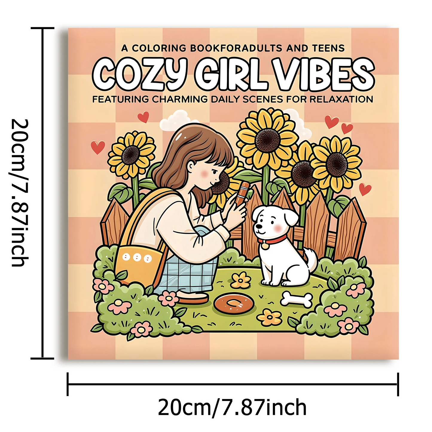 Livre de Coloriage Cosy – Cozy Girl Vibes