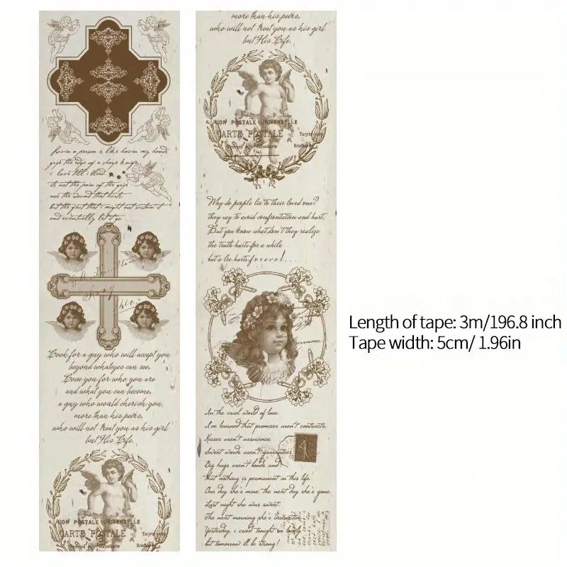 Washi Tape Vintage – Poèmes, Lettres & Botanique