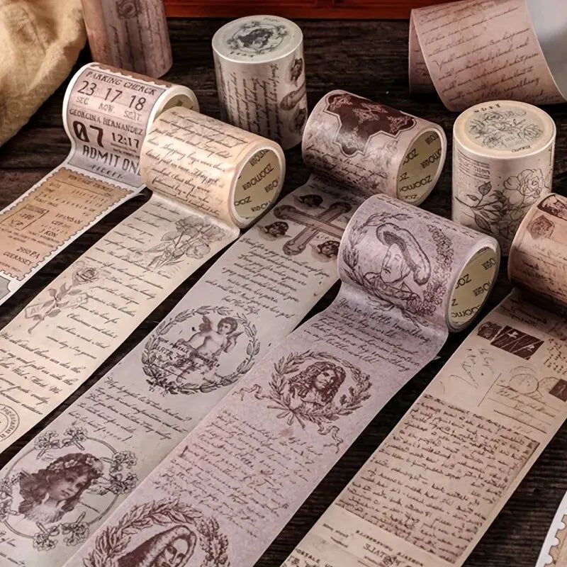 Washi Tape Vintage – Poèmes, Lettres & Botanique