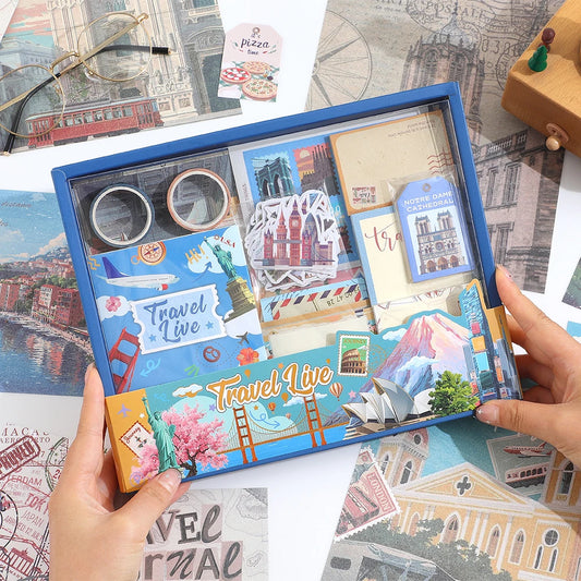 Kit Scrapbooking Souvenirs de Voyage