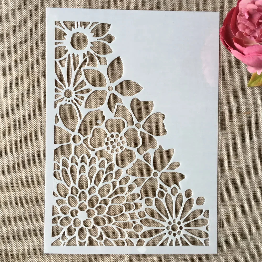 Pochoir Texture – Superposition DIY | Format A4