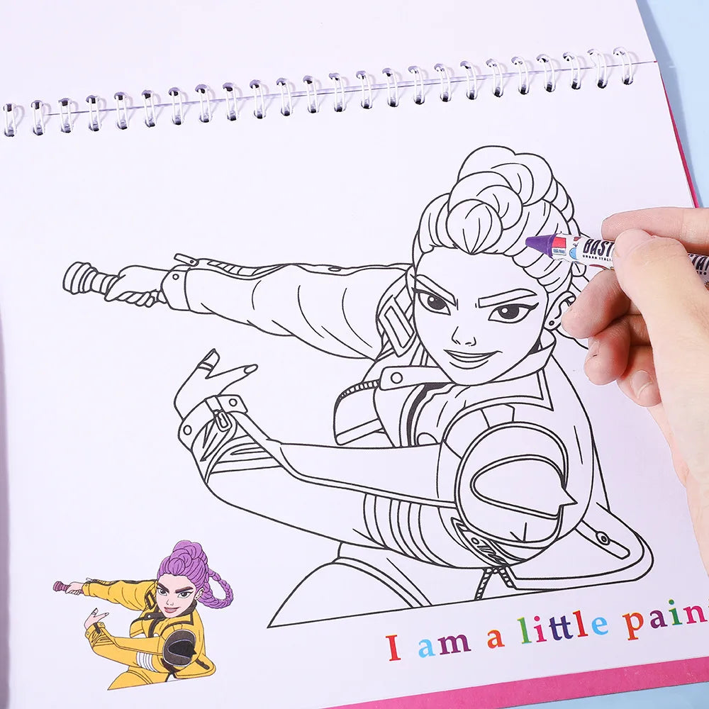 Kit Coloriage Créatif Inspiration K-Pop