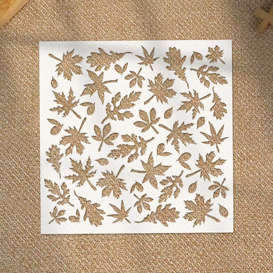 Pochoir Feuille d’Érable Automne – Motif Feuillage Nature | 1 Pièce