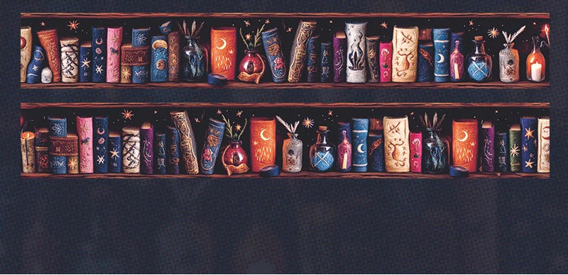 Washi Tape Bibliothèque Magique
