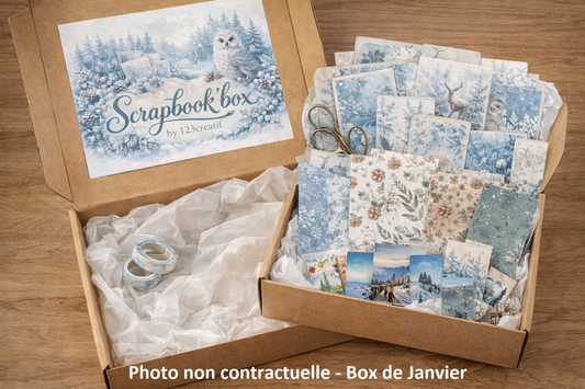 Scrapbook’Box – Abonnement 1 mois