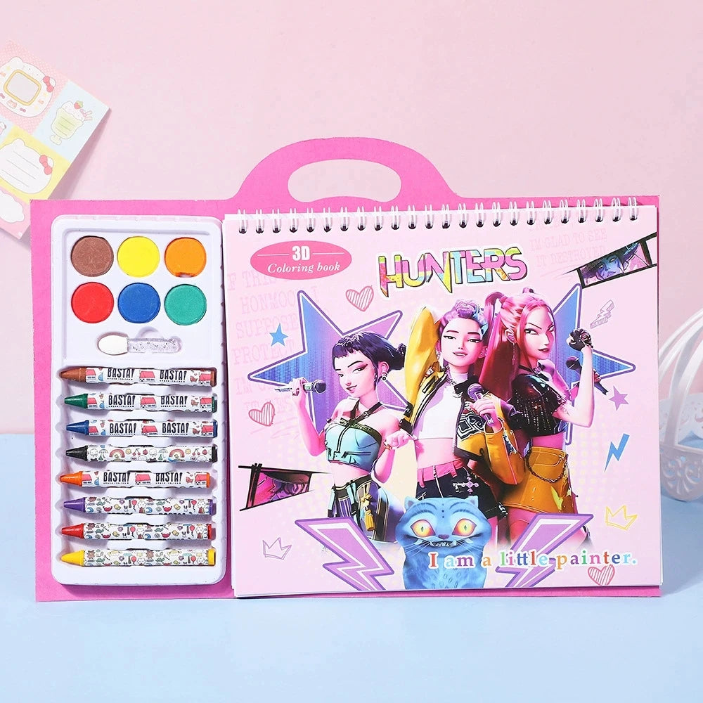 Kit Coloriage Créatif Inspiration K-Pop