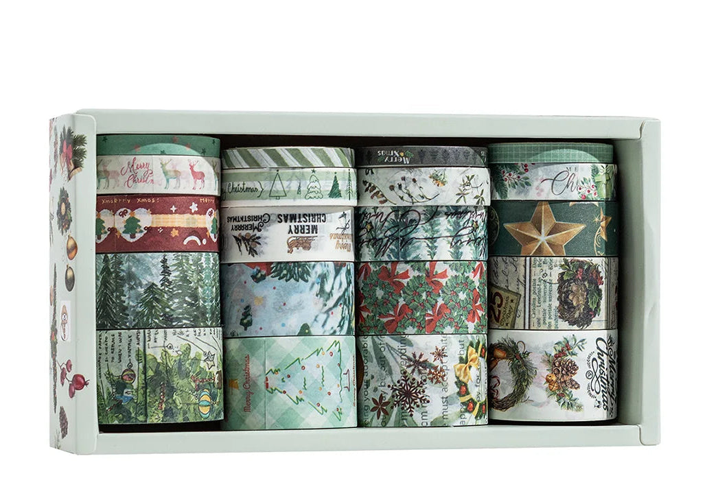 Set de Washi Tapes Peinture à l’Huile| 24 Rouleaux