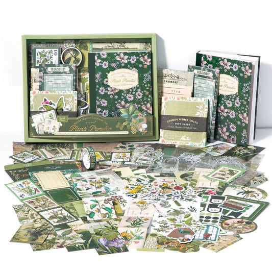Kit Scrapbooking Botanique Vintage