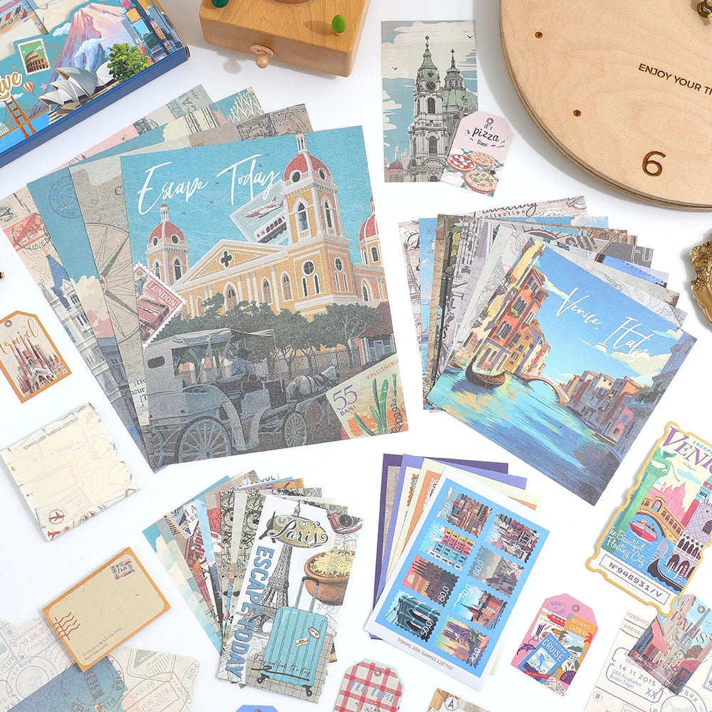 Kit Scrapbooking Souvenirs de Voyage
