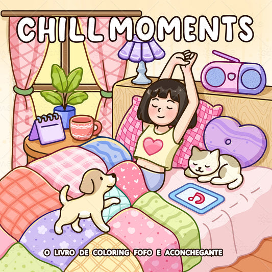 Livre de Coloriage Cosy - Chill Moments