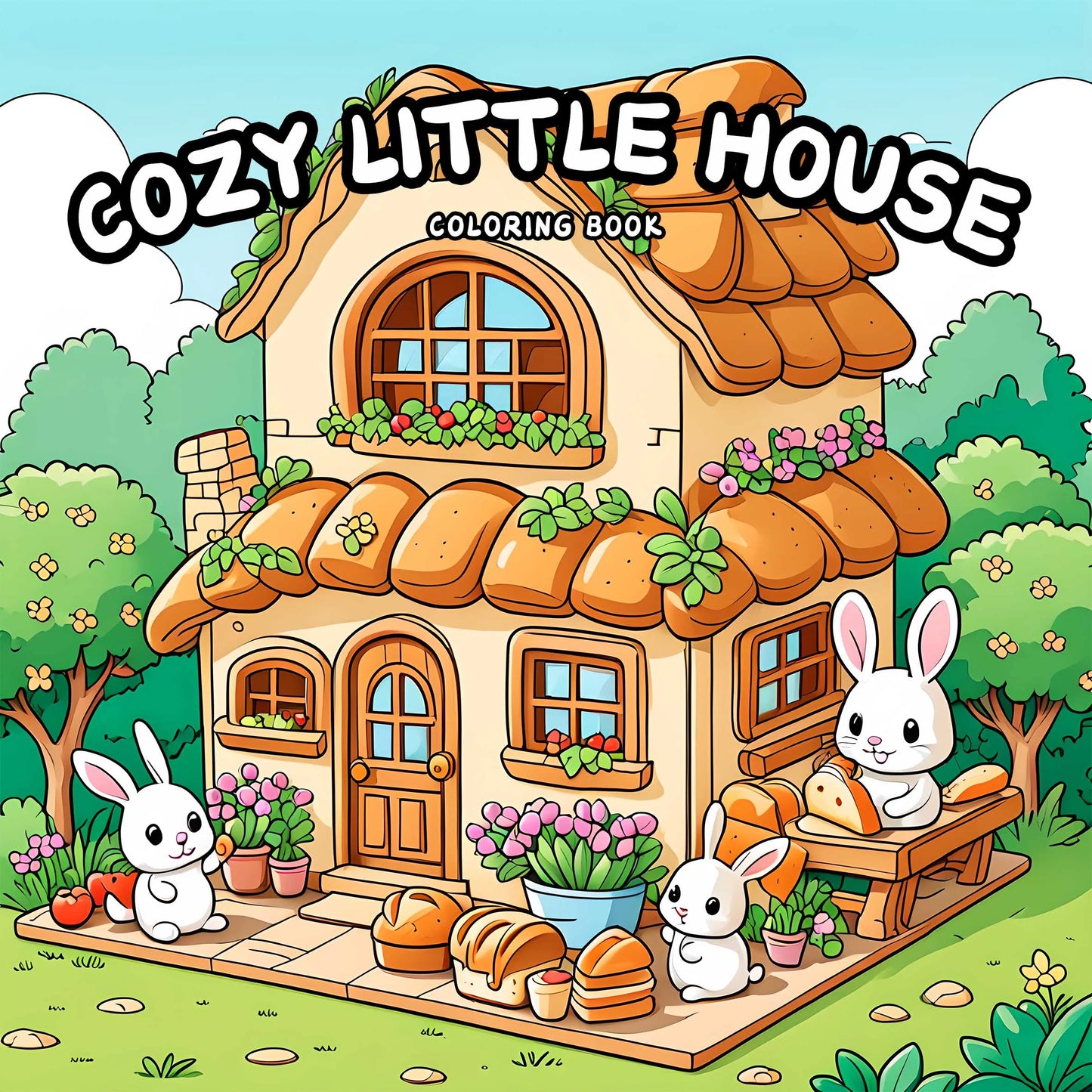 Livre de Coloriage Cosy - Cozy Little House