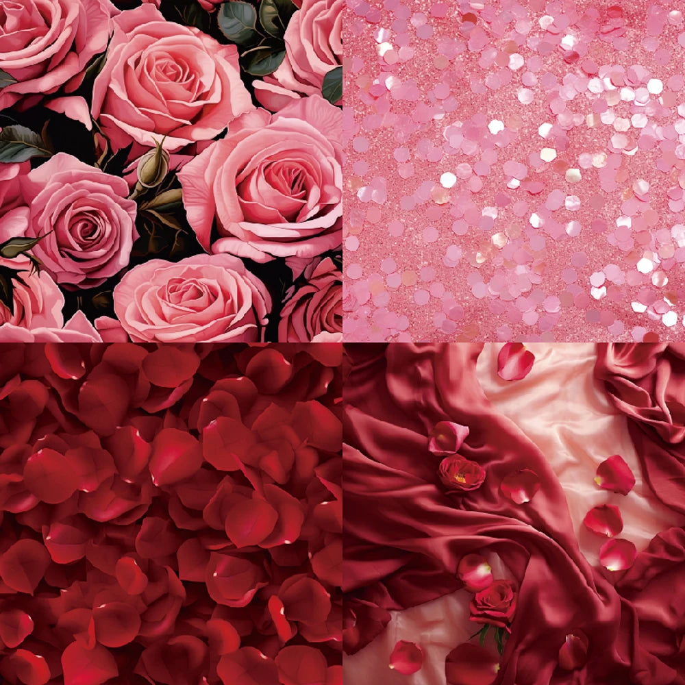 Papiers Scrapbooking Love – Motifs Amour | 24 Feuille