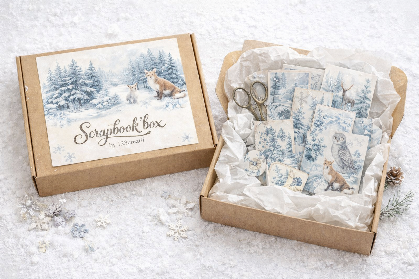 Scrapbook’Box – Abonnement 12 mois